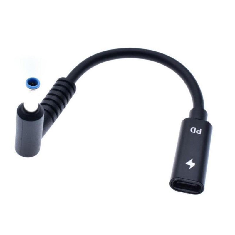 Adattatore USB-C femmina a maschio 4,5x3,0 mm | 65 W 15 cm