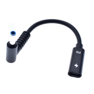 Adattatore USB-C femmina a maschio 4,5x3,0 mm | 65 W 15 cm