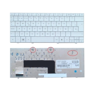 Teclado Portátil Hp Mini V100226ek1 537753-071 6037b0043026