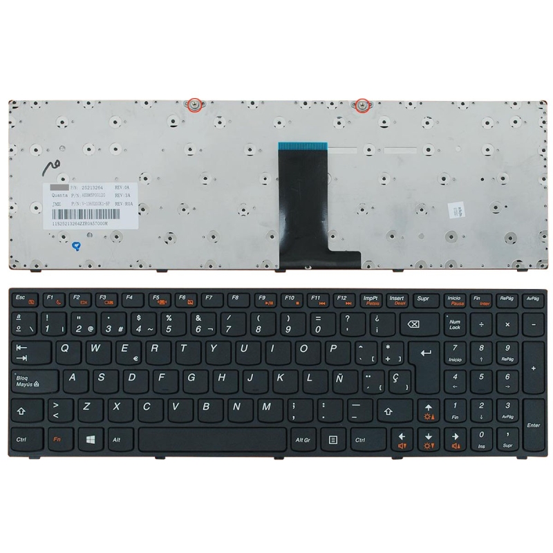 Tastiera spagnola per laptop Lenovo B5400