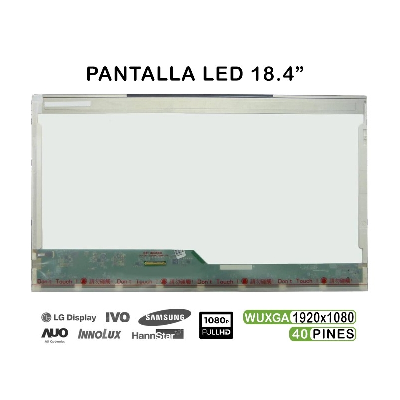 Display LED portatile da 18,4" N184HGE-L21 Rev.C1