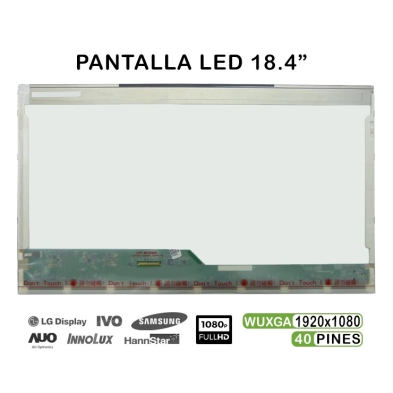 Display LED portatile da 18,4" N184HGE-L21 Rev.C1