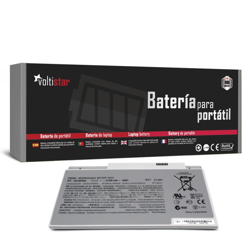 Batteria portatile Sony VAIO SVT-14 - Sony VAIO SVT-15 | VGP-BPS33