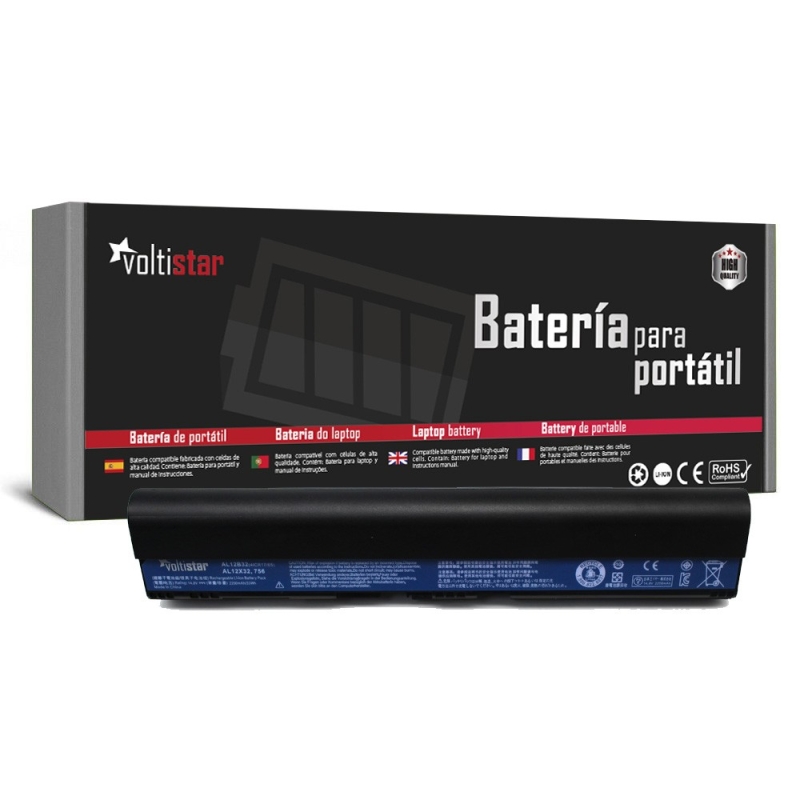 Batteria per laptop Acer Al12B32, Al12A31, Al12B31, Al12X32