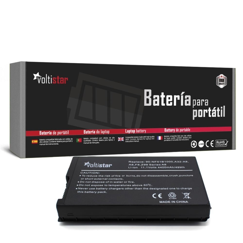 Batteria Asus A8, Batteria Asus A32-A8, Batteria A8TL751