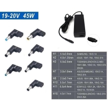 Caricabatterie universale 19 2.25a, Caricabatterie portatile 20v 2.25a