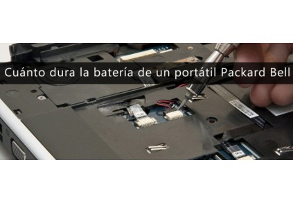 Quanto tempo dura a bateria de um portátil Packard Bell?