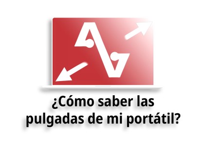 Cómo saber las pulgadas de mi portátil