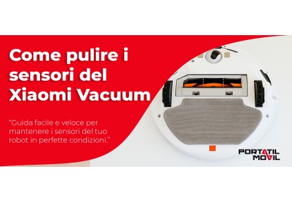 Come pulire i sensori del Xiaomi Vacuum