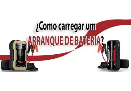 ¿Cómo cargar un arrancador de baterías?
